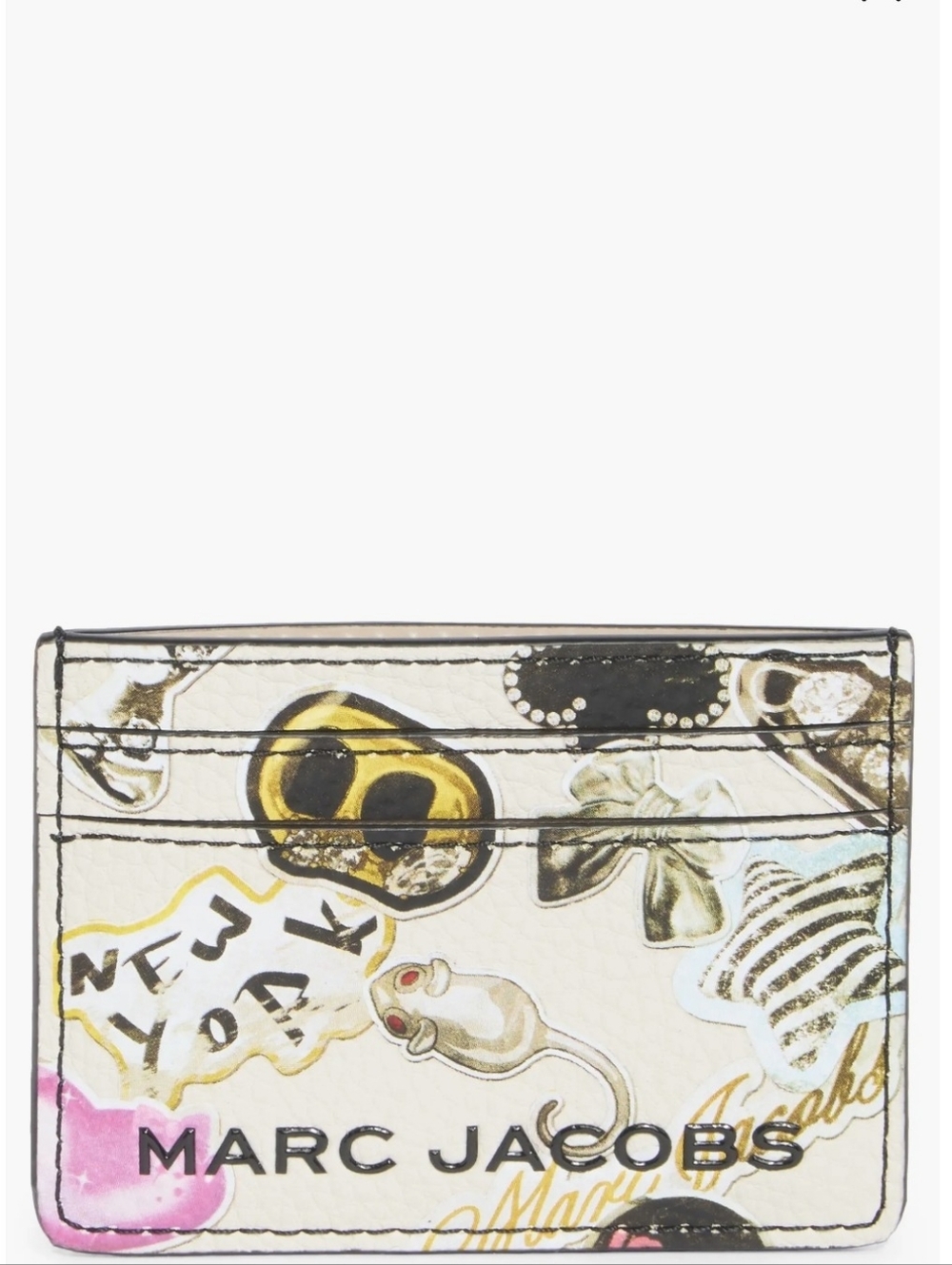 NWT Marc Jacobs Sticker Bold Card Case